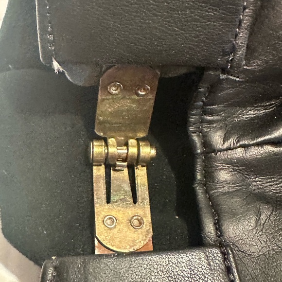 Studded Black Women's Bag - Picture 9 of 10